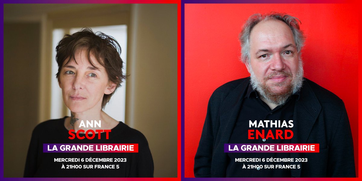GrandeLibrairie's tweet photo. 🤔Que faire face au bruit, à la fureur, au vacarme du monde ?
📚@ATrapenard reçoit André Comte-Sponville, @sueur_jerome, Marielle Macé, @EnardMathias et @scott_ann !
📺Rdv mercredi 6 décembre à 21h00 sur @FranceTV ! https://t.co/oj1y1WErmY