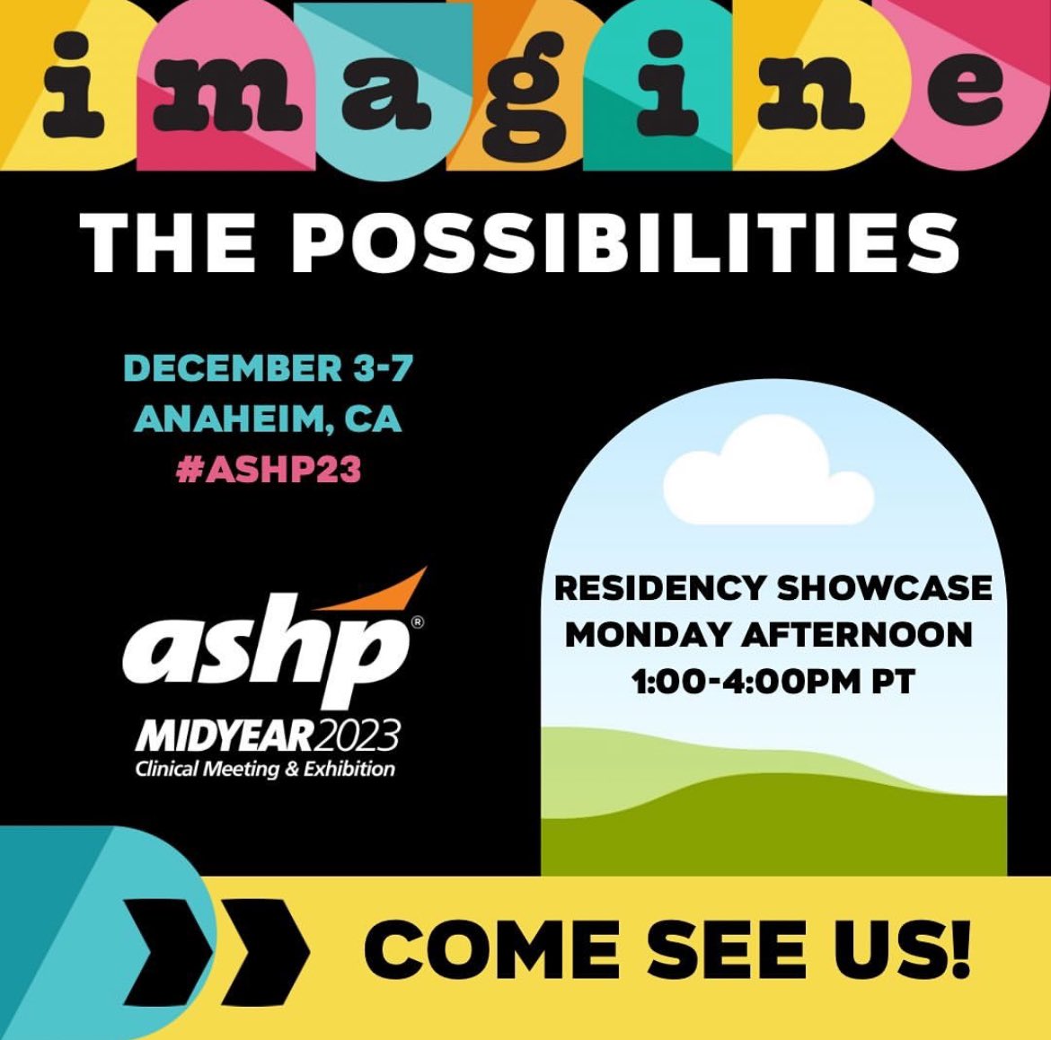 MLHGtnPharmRes's tweet photo. 🎉Today is the day!! Stop by and say hi at Booth 4313 from 1-4pm! 🎉 https://t.co/JeFPeGaJeN