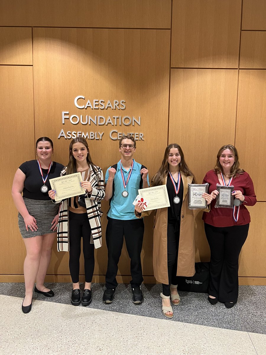 MsPoseys_Class's tweet image. Congrats to our winners at the BPA Regional Leadership Conference! Next stop is the State Conference in March🎉
