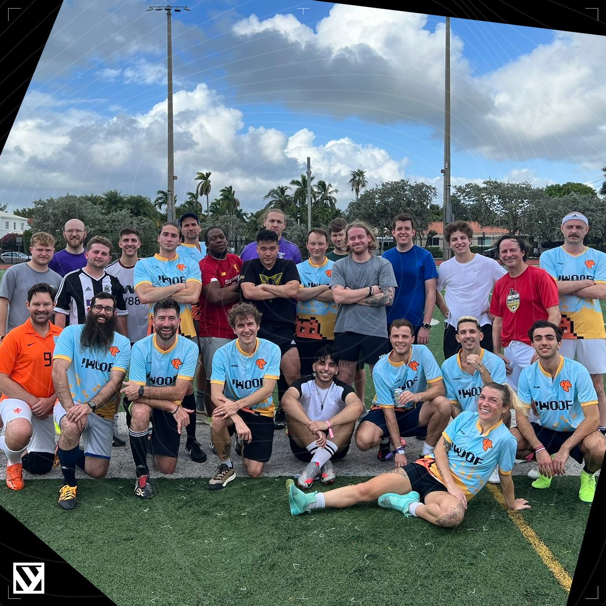 nine98football's tweet image. One year ago, we laced up for the first time in Miami.