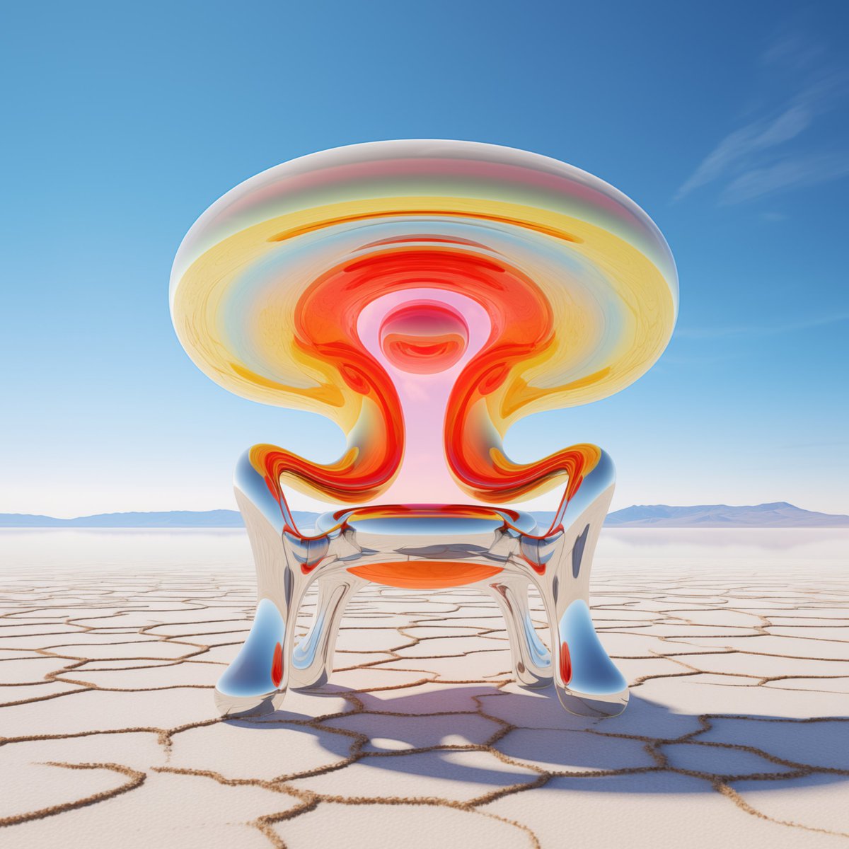 Juntudio's tweet photo. @The_DailyAi alien chair https://t.co/X830CHRs40