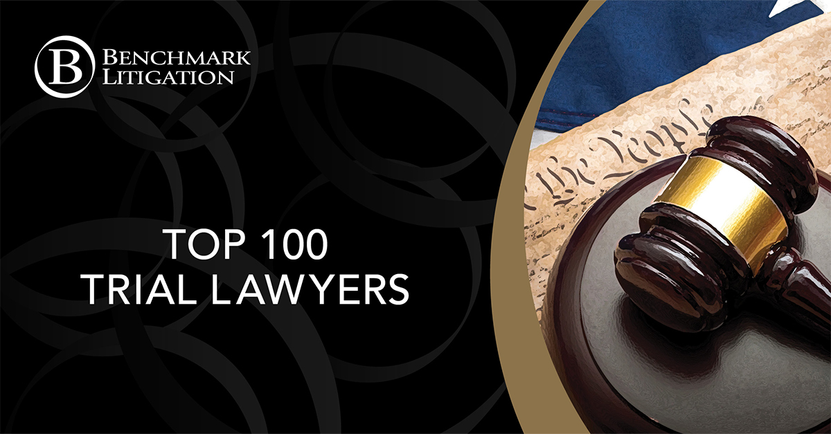 BenchLitigation's tweet image. Congratulations to Philip Beck from Bartlit Beck for being recognised as one of the 2024 Benchmark Litigation Top 100 Trial Lawyers.

A full list of the Top 100 Trial Lawyers can be found here. spr.ly/6012RGUie

#TopTrialLawyers #BenchmarkLitigation