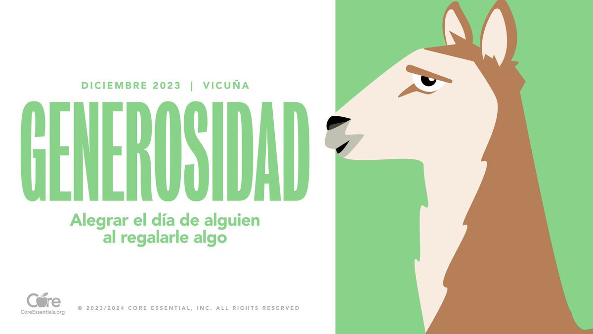 December's core value is Generosity.  It's the perfect word for this month of giving. Whether it's sharing a smile, offering a kind word, or supporting a cause close to your heart, embracing the spirit of giving can truly brighten someone's day.