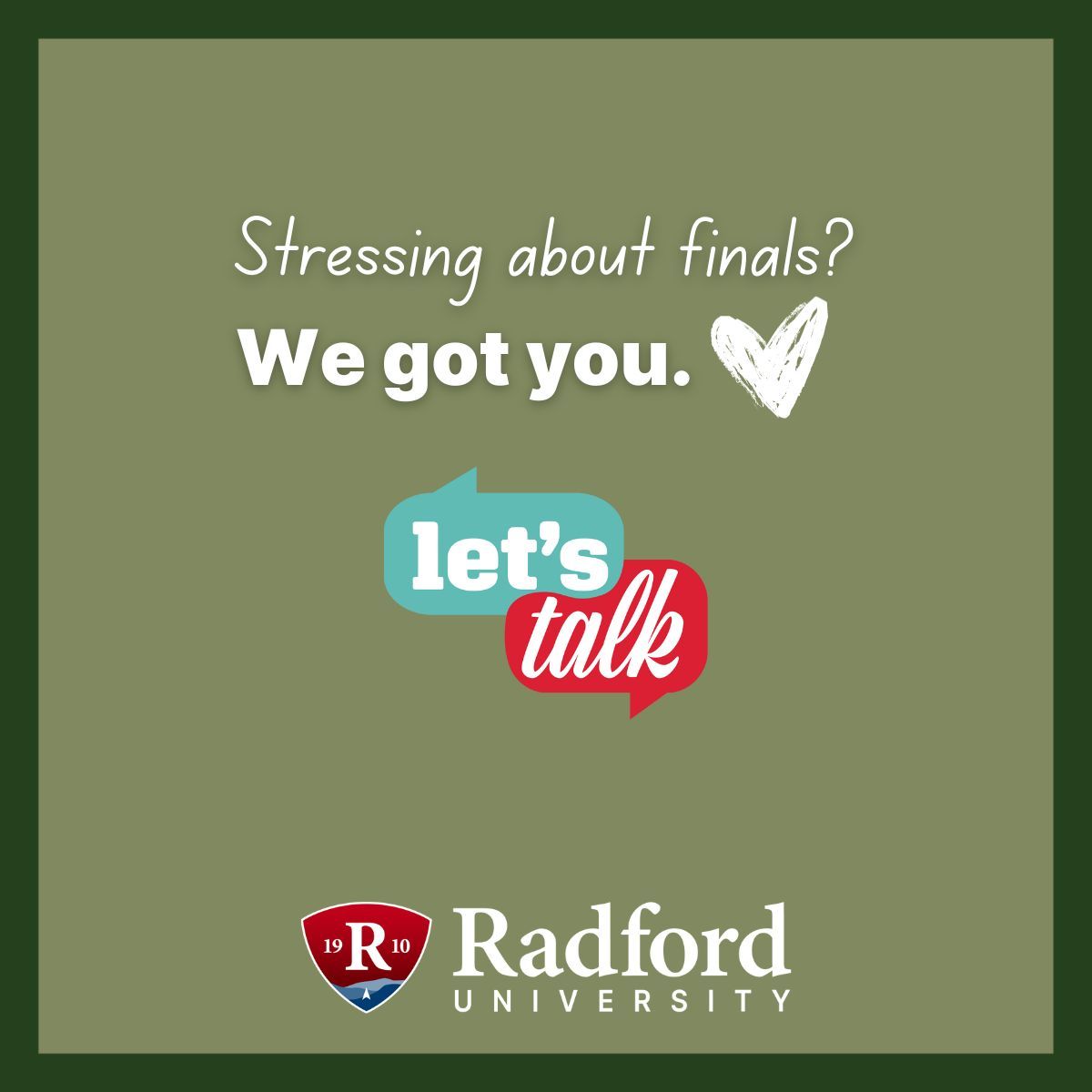 Radford University Student Counseling Services tweet media