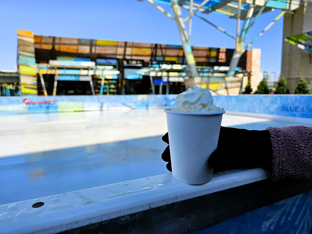 summitblueash's tweet image. Hot cocoa from Nanny Belle's in one hand, a friend in the other, and the joy of winter all around! Join us at the Warm 98.5 Ice Rink at Summit Park presented by Medpace for some cozy ice skating moments. 

#icerink #hotcocoa #skatingfun #winter #summitpark