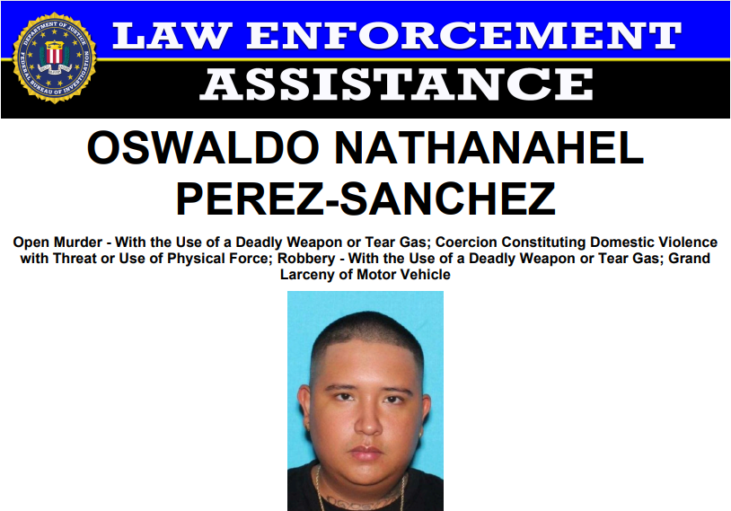 The #FBI in Las Vegas, Nevada, is assisting in the search for Oswaldo Nathanahel Perez-Sanchez. On April 22, 2023, he allegedly shot & killed his girlfriend during an argument. The FBI offers a reward of up to $30,000 for info leading to his arrest: fbi.gov/wanted/law-enf…