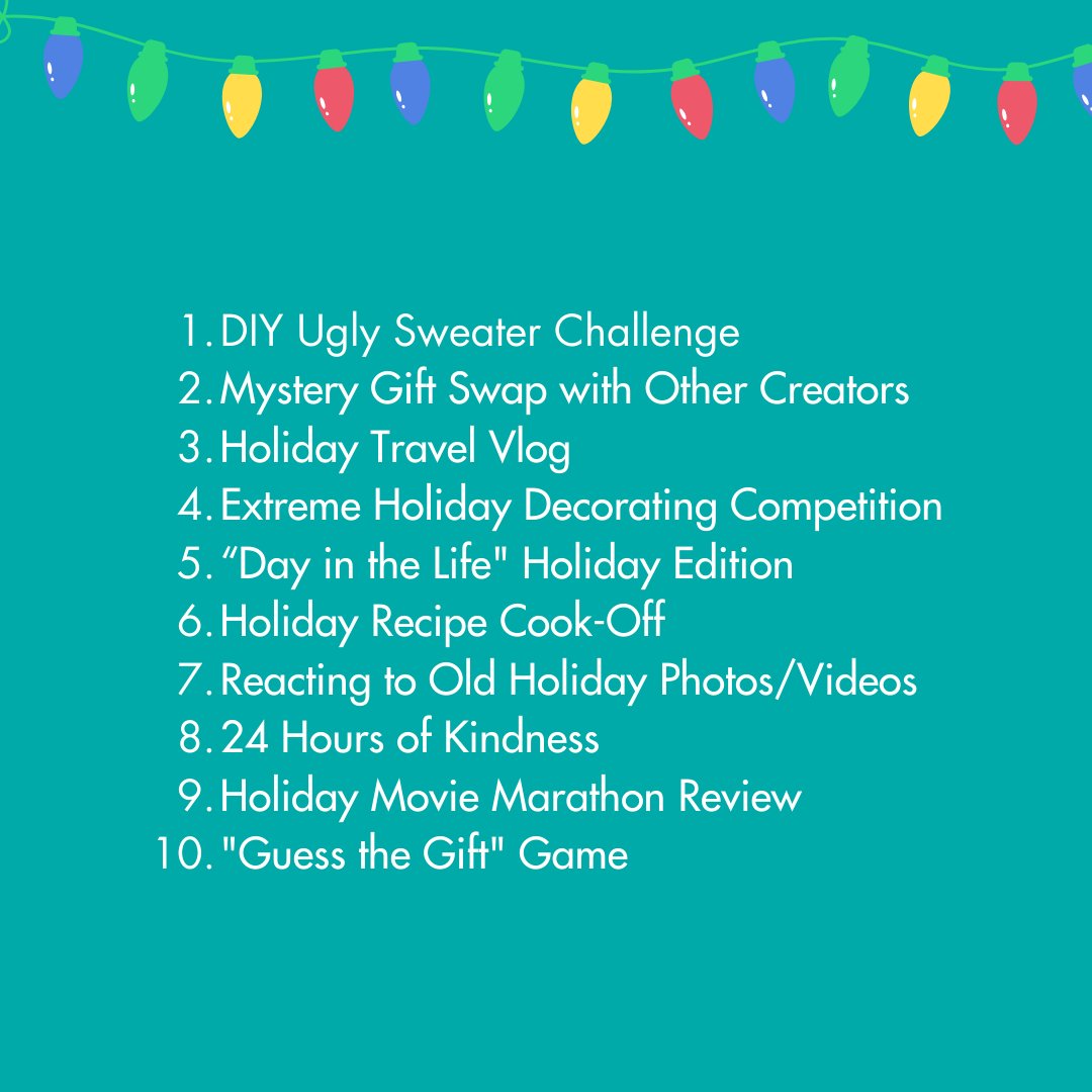 movophoto's tweet image. #Vlogmas is upon is - the most wonderful (and stressful) time of the year ❄️📹❄️
The key to a successful Vlogmas is to be prepared for obstacles.

Swipe for a few viral Vlogmas #videoideas to amp up your holiday content!