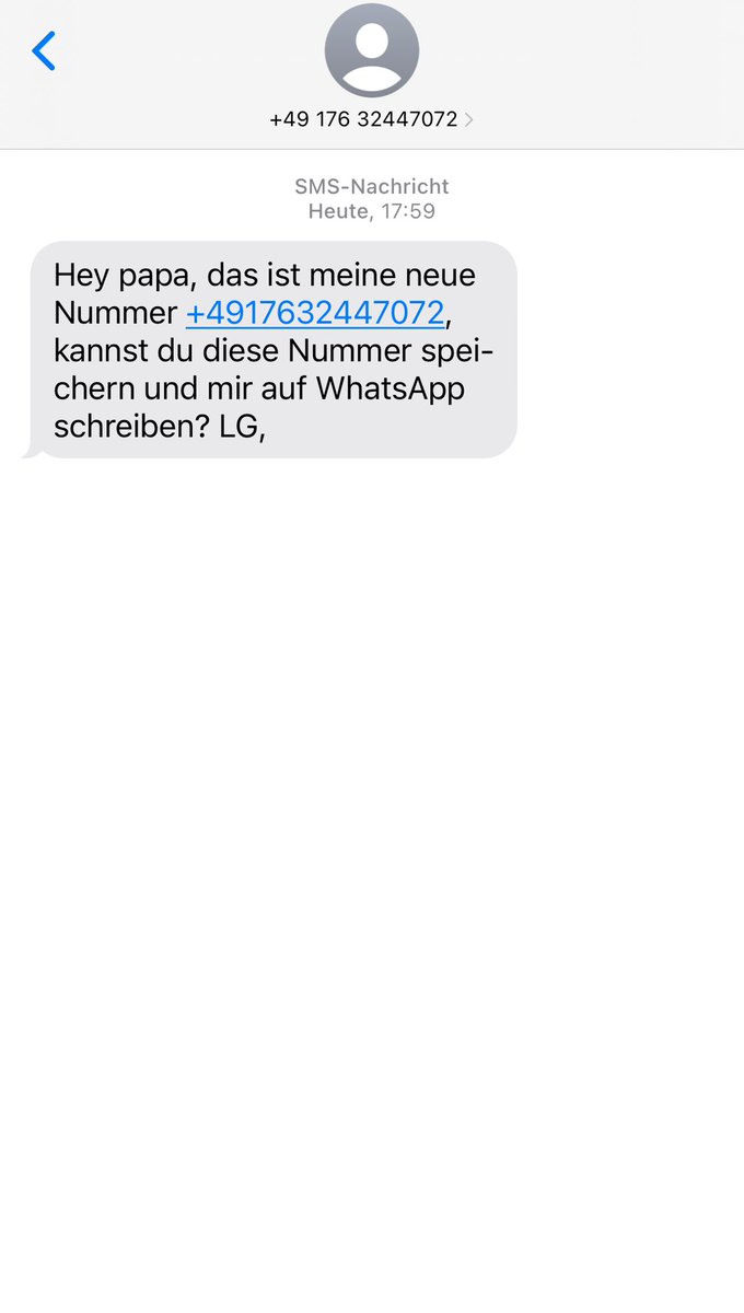 Ah cool, der zweijährige hat jetzt wohl auch ein iPhone. Freut mich für ihn.