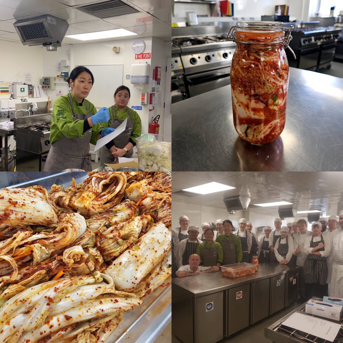 A big shout out to @OlivesSeoulFood and Nichole for the wonderful Kimchi Masterclass @ATU_GalwayHotel today