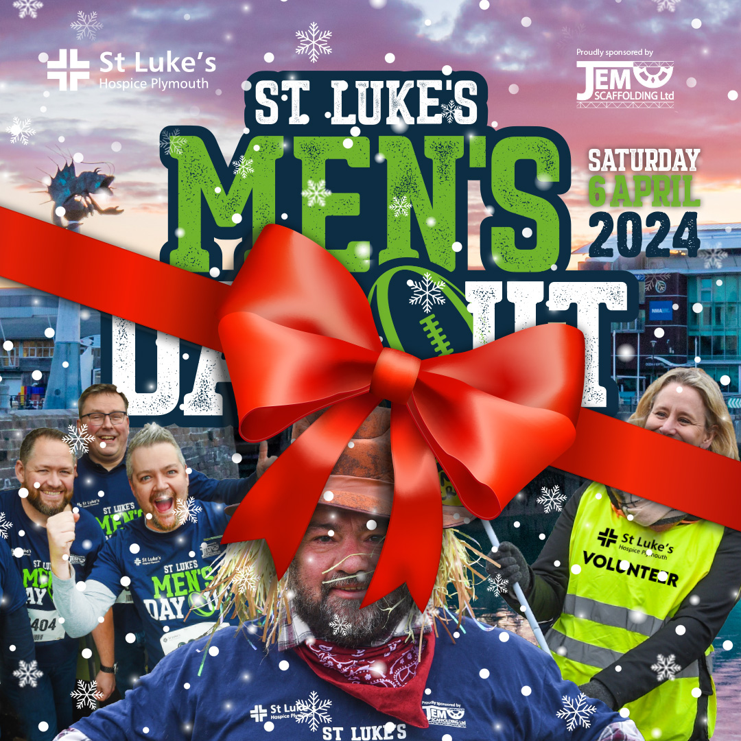 Men’s Day Out is all about big strides &amp; open hearts &amp; it’s back on the streets of Plymouth on Saturday 6 April 2024.

The perfect Christmas gift, buy a place for your husband, dad, friend or son today.

Call 01752 492626 to gift a ticket.

@AlbionRFC <a href="/oneplymouth/">One Plymouth</a> <a href="/sirfixalock/">Sir Fix-a-Lock Ltd🔑</a>