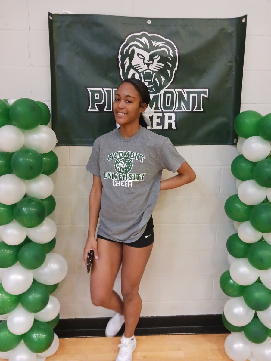 camilleworrell's tweet photo. Took a road trip North to visit Piedmont University this past weekend for their Cheer Recruitment Event!! What a Great Group of young women!!! Kamora learned a few new techniques and stunt skills that will definitely be useful to her! Thank you so much for the invite! 😍 https://t.co/Eui0AemrTW
