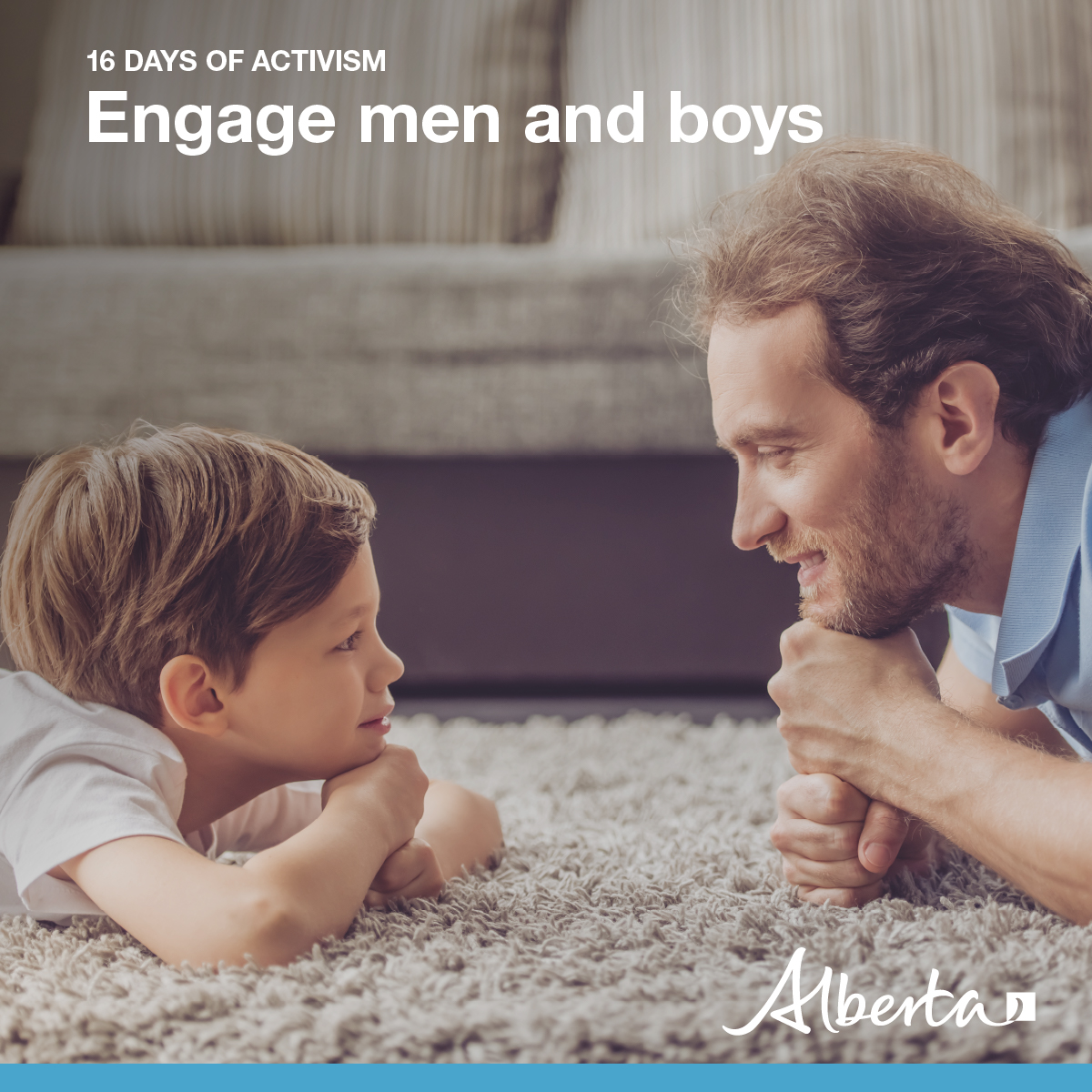 Gender-based violence impacts us all. Men & boys are key allies in preventing gender-based violence. It is important that men & boys are supported in developing healthy relationships. To learn more and access supports, visit: alberta.ca/gender-based-v… #16Days #GenderBasedViolence