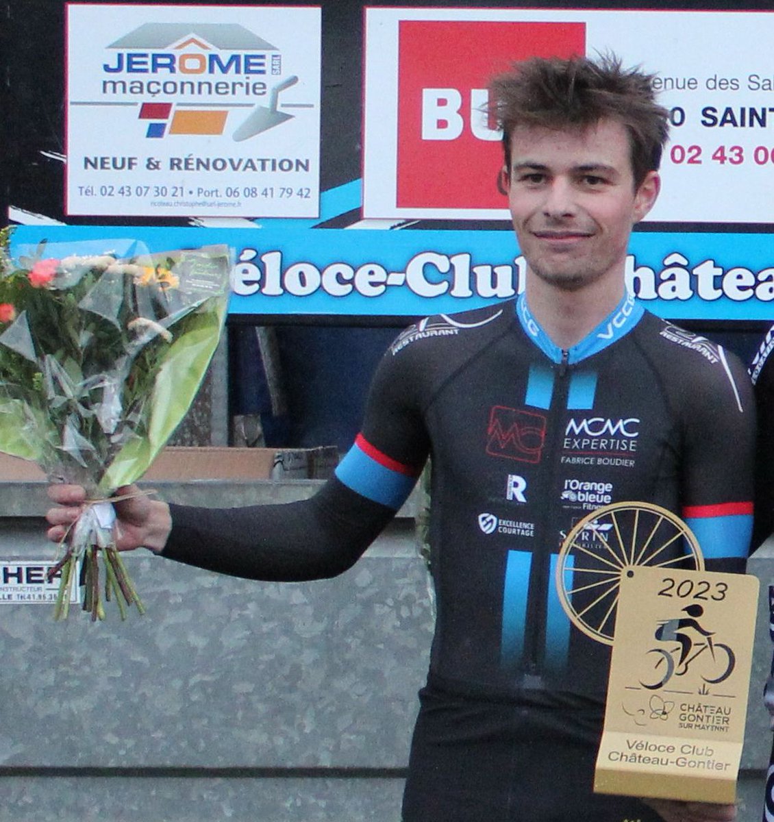 ChateauVc's tweet photo. Axel Berthier  remporte le 24ème challenge de la communauté de communes du pays de Château-Gontier en dans la catégorie U23 https://t.co/zeytkF0psL