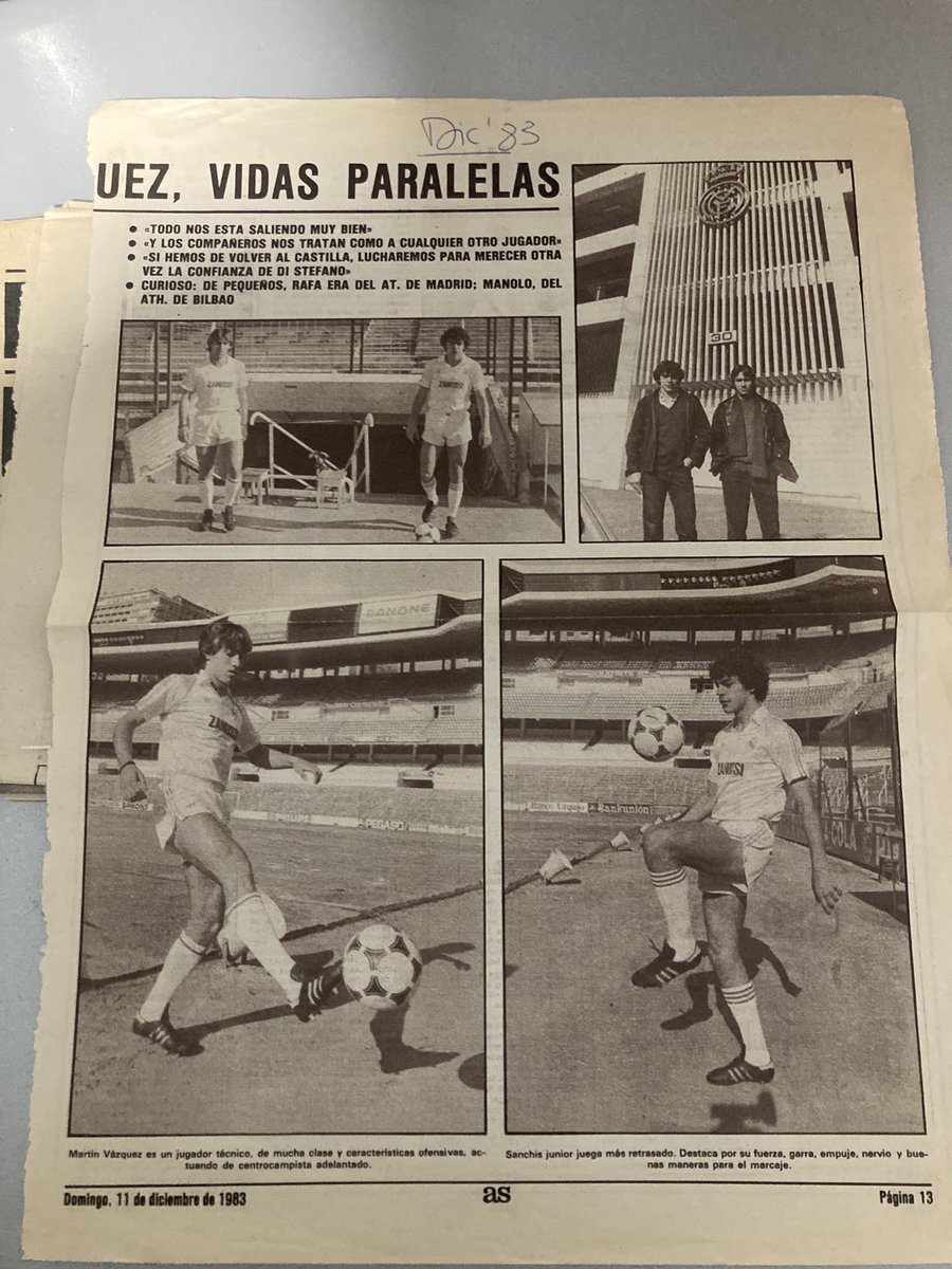 LydiaBermejoM's tweet photo. Hace 40 años . Su debut en Murcia y la presentación en el Bernabéu.
Reportaje de Agustin Vega, Pablo Mialdea y Miguel Vidal @diarioas #archivopersonal #miscomienzos @Rancoma_ @inakibustos @salva_martin @afmarinas https://t.co/gvuHwTltDd