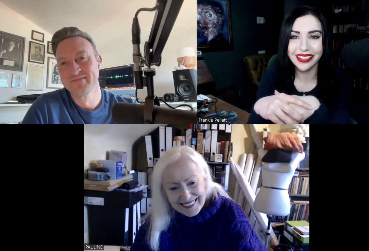 labourshercule's tweet photo. Are you ready for a twist of Lemon? Our conversation with the iconic PAULINE MORAN is out NOW! Look at our happy little faces!
Listen as we squeeze her for stories about those curls, behind the scenes, fashion and whether she ever got a new typewriter. https://t.co/IDLmA6CIZg https://t.co/cibfOlkch6