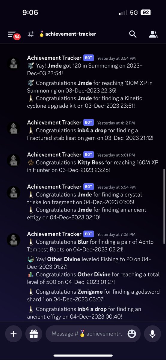 BaddPvM's tweet image. Some recent gains for the clan!