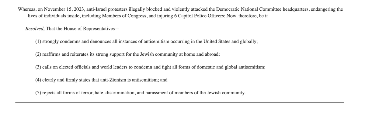YasmineTaeb's tweet photo. In the midst of a genocide in Gaza, the House is set to vote on a resolution likely tomorrow condemning last month's #CeasefireNOW demonstration led by Jewish orgs at the DNC.
The resolution "clearly and firmly states that anti-Zionism is antisemitism;" https://t.co/vEyJmcobup https://t.co/N2l6s6fUdD