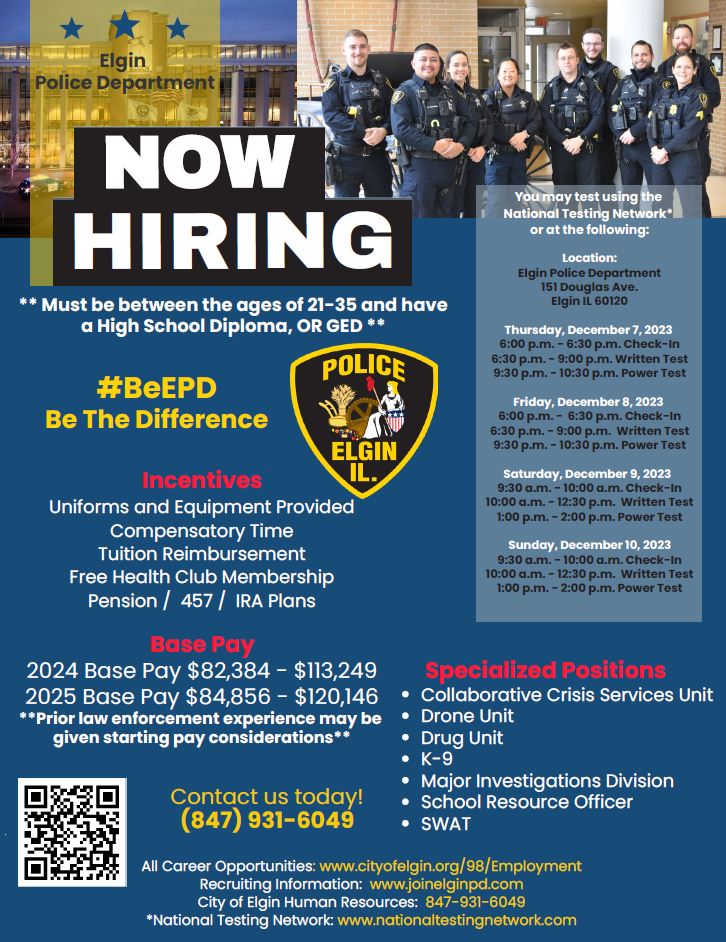 Elgin IL Police Dept tweet media