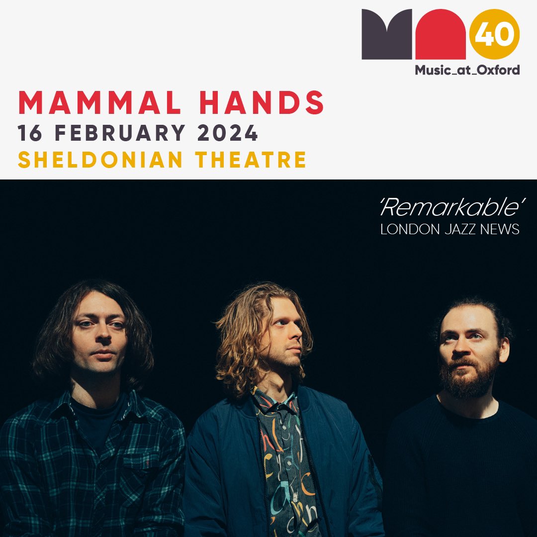 Mammal Hands (@mammalhands) on Twitter photo Looking forward to playing our first gig in Oxford next year at the beautiful @SheldonianOxUni!
Tickets are available now at mammalhands.com
<a href="/MusicatOxford/">Music at Oxford</a> Looking forward to playing our first gig in Oxford next year at the beautiful @SheldonianOxUni!
Tickets are available now at mammalhands.com
<a href="/MusicatOxford/">Music at Oxford</a>