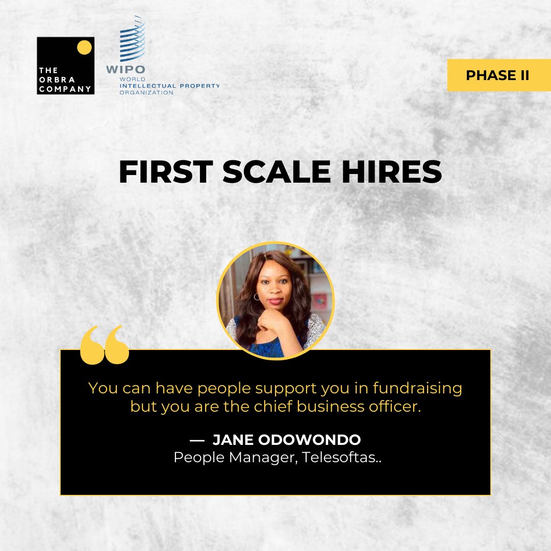 Theorbracompany's tweet image. &quot;You are the number one salesman in your company; no one else should be able to sell your products better than you.&quot; - Jane Odonwodo (WIPO IP LABS Incubation and Acceleration Program 2023)

#orbracompany #worldintellectualpropertyorganization #wipo2023 #intellectualproperty