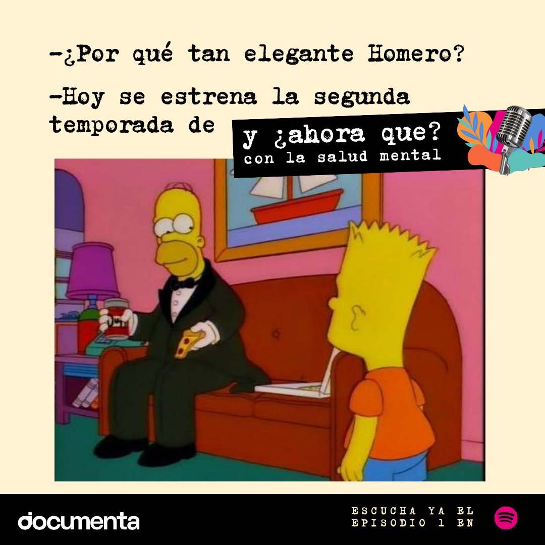 🧐 El primer episodio de la T2 de "Y ¿ahora qué? con la salud mental" ya está disponible.

En el marco del Día Internacional de las Personas con #Discapacidad, tendremos un episodio nuevo cada día.

¡Suscríbete a nuestro canal de Spotify!
#SaludMental

👉 spoti.fi/3Rt6tog
