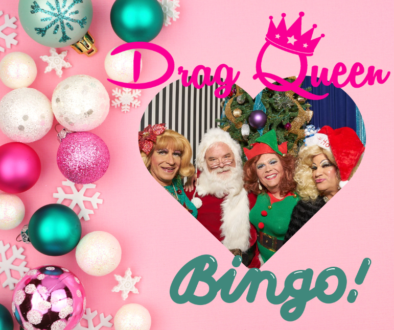 Don't be Home Alone! Join us for #DragQueen bingo on December 12th! With hostesses Bubba D. Licious, Erica Lee &amp; special guests. An evening of food, fun, cocktails featuring Tito's Handmade Vodka and of course...Bingo! Tix at palsatlanta.yapsody.com  #palsatlanta #atlanta