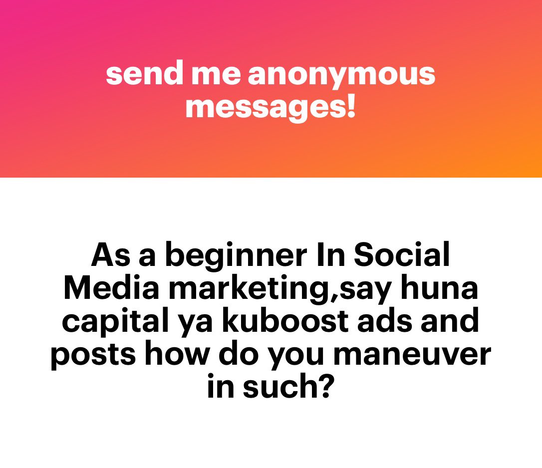 KhalifKairo's tweet image. Give them content😃.
The most successful companies still pay content creators but am yet to see very rich influencers pay sucessful companies.
Content ndo mambo yote in terms of marketing on a budget. Wapee videos, wapee knowledge and have them follow you✅✅