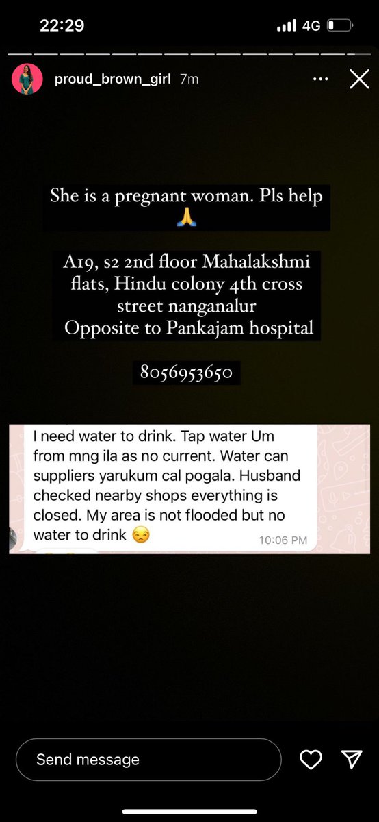 surbalutwt's tweet photo. Team please help @chennaicorp @TRBRajaa 

🙏🙏🙏🙏

#CycloneMichuang | #ChennaiRains | #ChennaiFloods | #Chennai | #ChennaiRains2023 https://t.co/SVQtg2RpL1