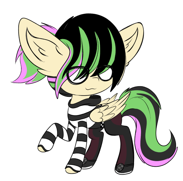 And for those wondering about #HarmonyCon2024 AntiProm dress code!

Lean party/prom wear OR edgy/Scene-y/Emo-y as you wanna be!💛💜💚🖤

Though technically we won't turn away anyone at the door (we ain't no squares) - we ✨HIGHLY encourage✨participation~ 🐴🤘

(Art: <a href="/WindyKirin/">Windshear</a>)