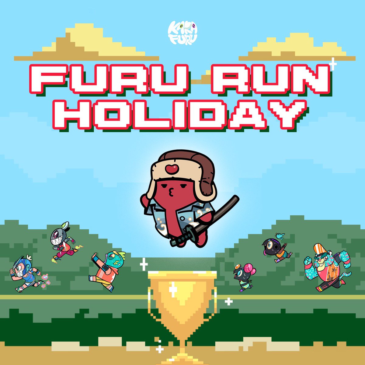 KarafuruNFT's tweet image. 🌈 Exciting News: Karafuru Run Special Holiday Event! 🎉

Dear Karafuru Runners,

Join us in celebrating the season with the Karafuru Run Special Holiday Event, happening from December 6th to December 26th, 2023, at our virtual playground: playground.karafuru.io/furu-run

🌈 Colorful Fun…