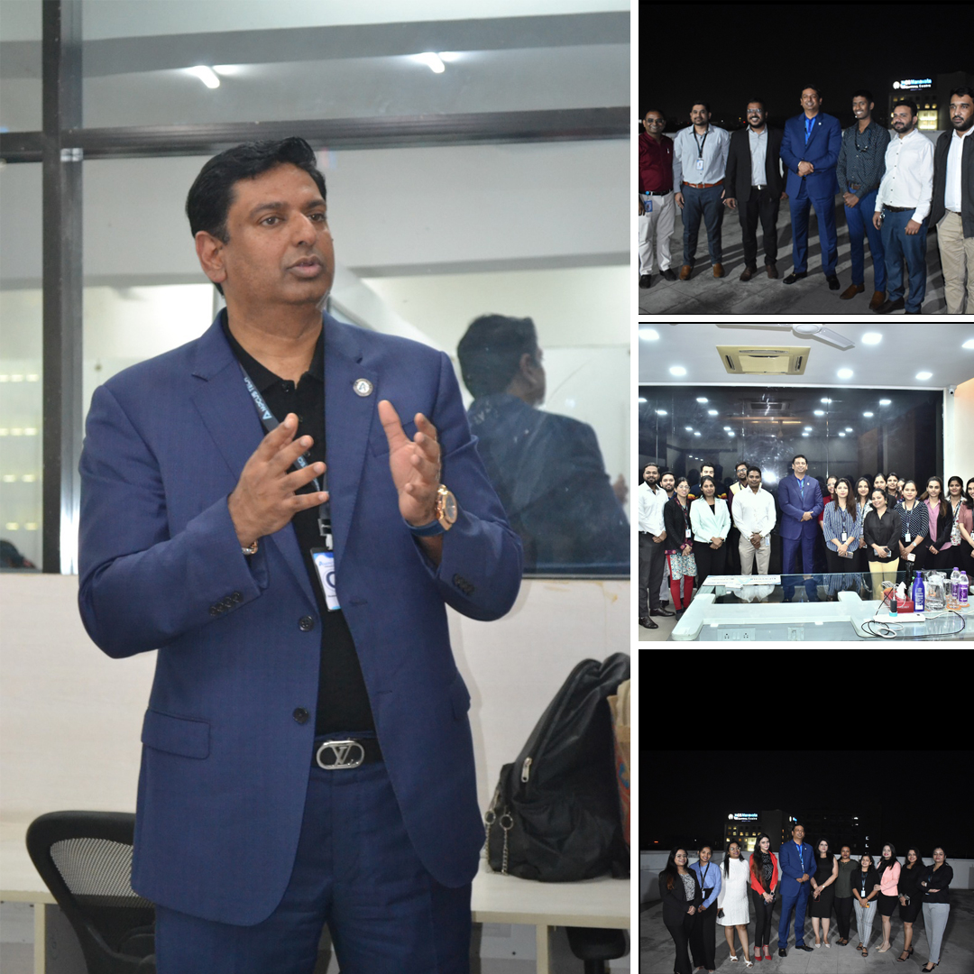 Ampcus_mktg's tweet photo. Salil Sankaran, President @AmpcusInc visit to Nashik Facility
#Ampcus #AmpcusInc #SalilSankaran #NashikOffice https://t.co/PYn1dY98Wb