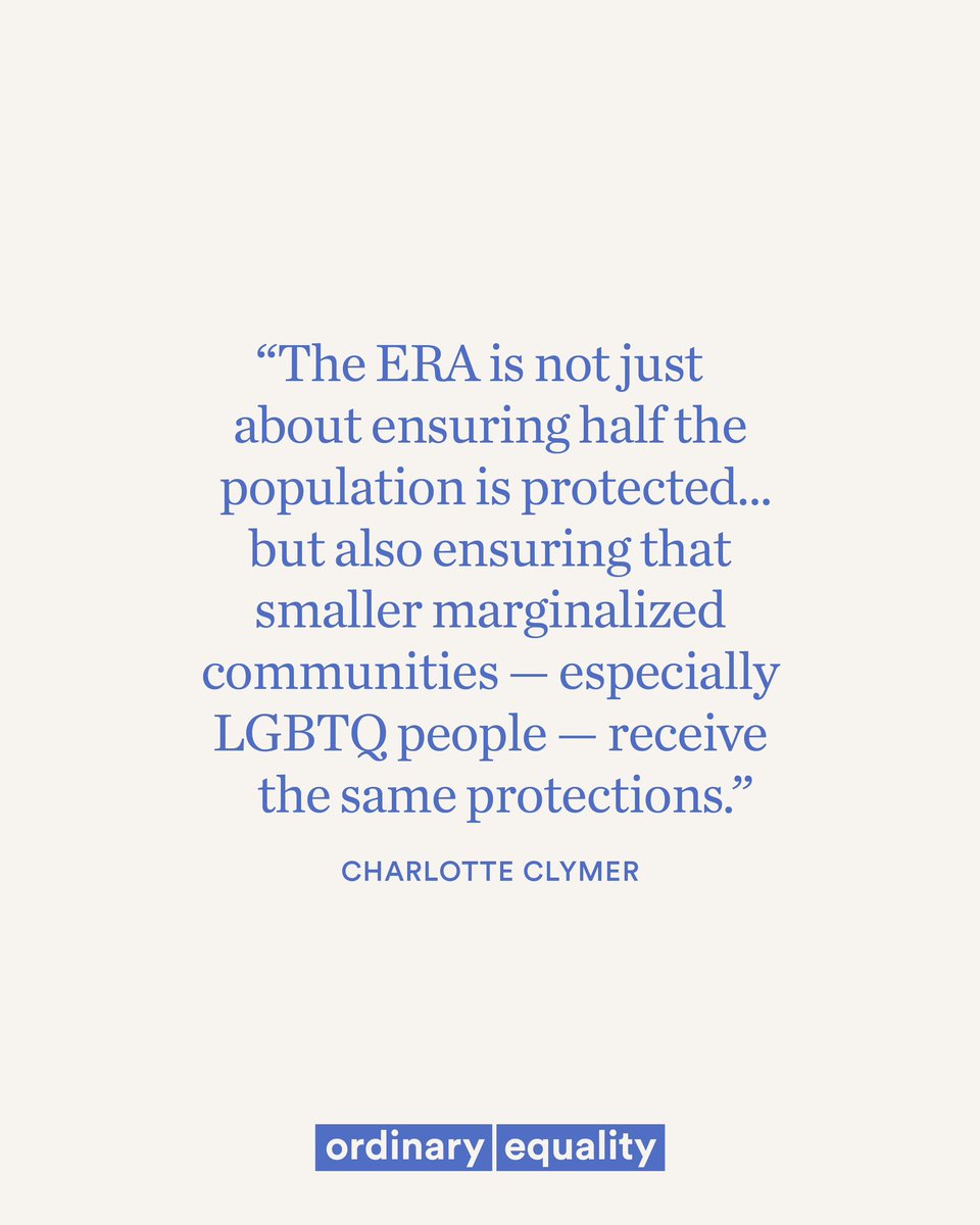 wmnmedia's tweet image. Words to remember by Charlotte Clymer–listen to @OrdEquality Season 1, all about the Equal Rights Amendment, wherever you get your podcasts 🗞️