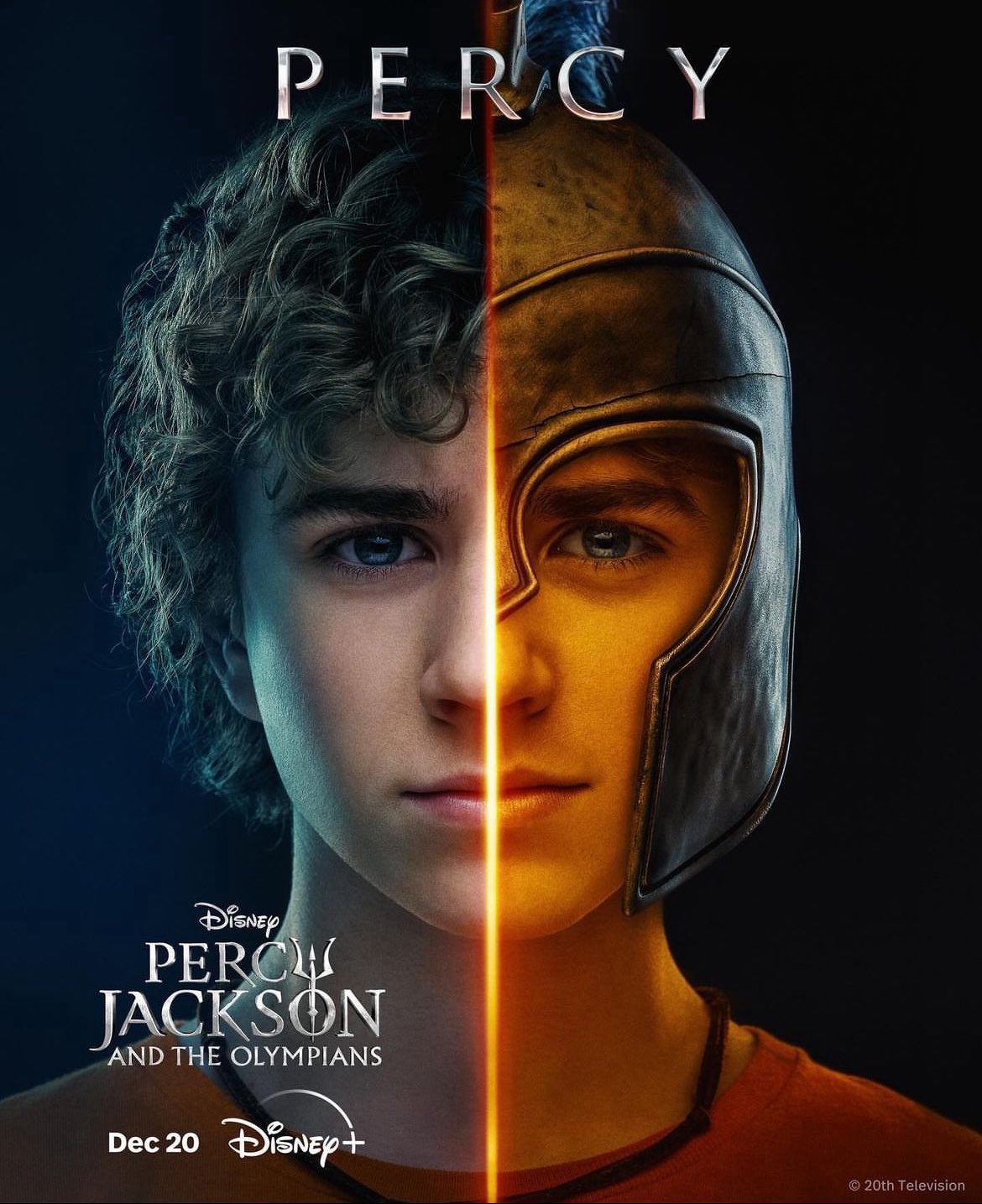 Percy Jackson & the Olympians karakterposters op Disney Plus België
