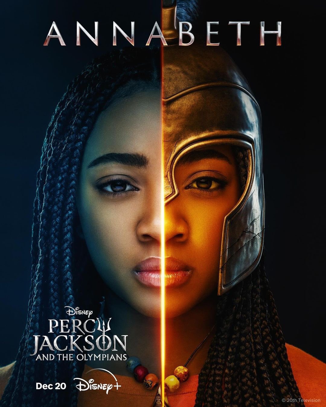 Percy Jackson & the Olympians karakterposters op Disney Plus België