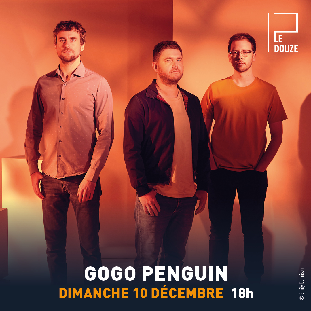 [#CONCERT] Dans le cadre du #festival "Jazz au fil de l'Oise", ne manquez pas le trio <a href="/GoGo_Penguin/">GoGo Penguin</a> à <a href="/Ledouzecergy/">Le Douze Cergy</a> le dimanche 10 décembre prochain, à 18h ! 

😜 Nous vous attendons nombreux pour ce spectacle inédit où le groupe viendra interpréter son nouvel album "Everything