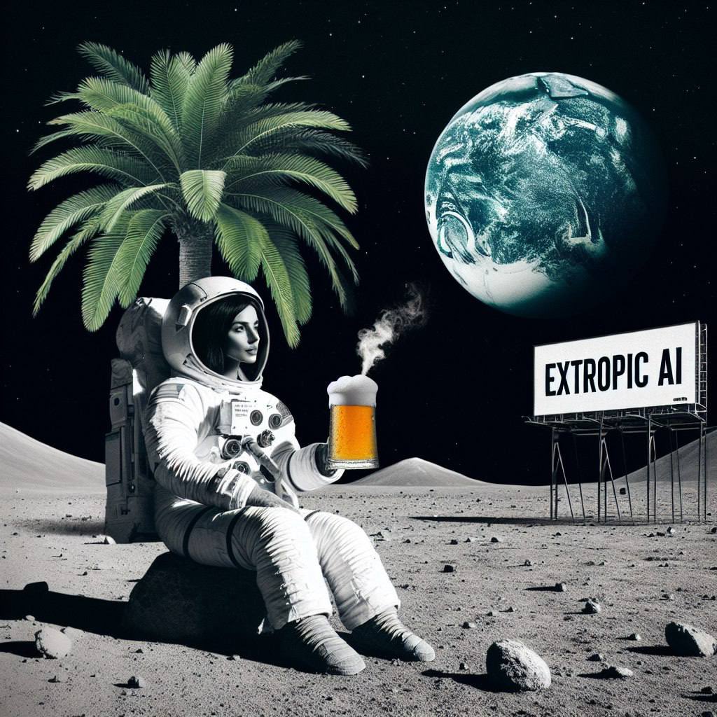ExtropicERC's tweet photo. --. .-. . . - .. -. --. ... / ..-. .-. --- -- / - .... . / ..-. ..- - ..- .-. .
#Extropic is a movement, you can join us too https://t.co/CFhFD2t9qz 🫶
--. .-. . . - .. -. --. ... / ..-. .-. --- -- / - .... . / ..-. ..- - ..- .-. . https://t.co/qKGLl7H3I2
