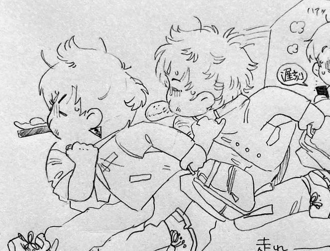 🌈 もぐもぐセット(学パロ二次創作捏造絵有)