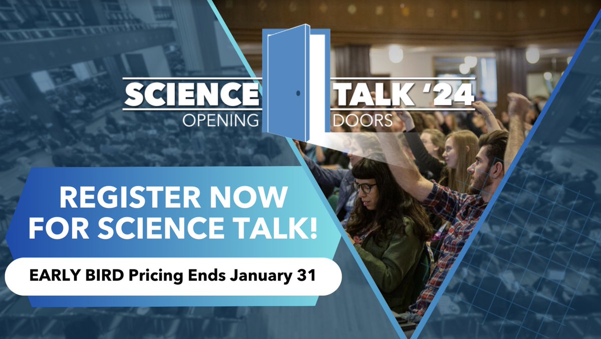 #RegisterNow for #SCIENCETALK2024! Join ASC at our #sciencecommunication #conference next April in Portland, Oregon. Earl bird pricing ends in January so sign up now! associationofsciencecommunicators.org/conferences/sc…