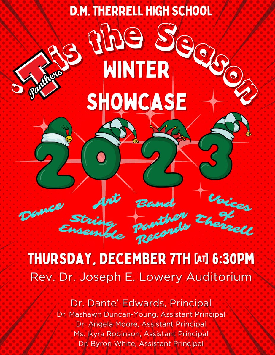 D.M. Therrell HS Art Teacher (@dmt_visual_arts) on Twitter photo THS Fine Arts Winter Showcase this Thursday @ 6:30pm. ‘Tis the Season to support the Arts! #apsarts <a href="/erickson_sarah_/">Sarah Erickson</a> <a href="/APSTherrell/">D. M. Therrell High School</a> THS Fine Arts Winter Showcase this Thursday @ 6:30pm. ‘Tis the Season to support the Arts! #apsarts <a href="/erickson_sarah_/">Sarah Erickson</a> <a href="/APSTherrell/">D. M. Therrell High School</a>
