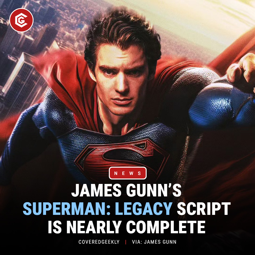 James Gunn Says Superman Legacy Script Is '99.9%' Done