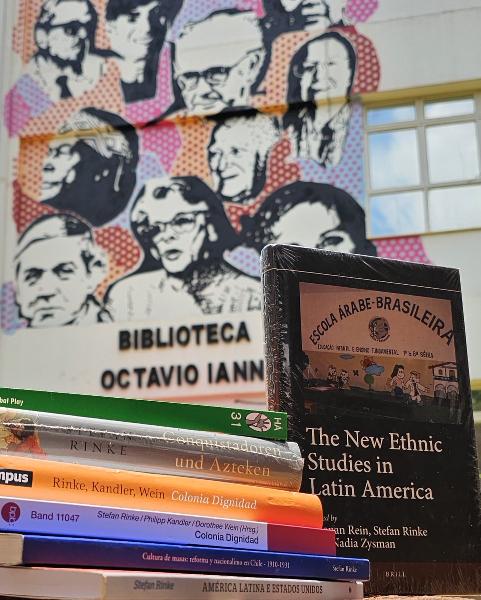 Livros recém doados para a Unicamp, cedidos por nossos amigos do  Instituto Latino Americano da Universidade Livre de Berlim. Bora estudar  história das Américas e história digital conosco?