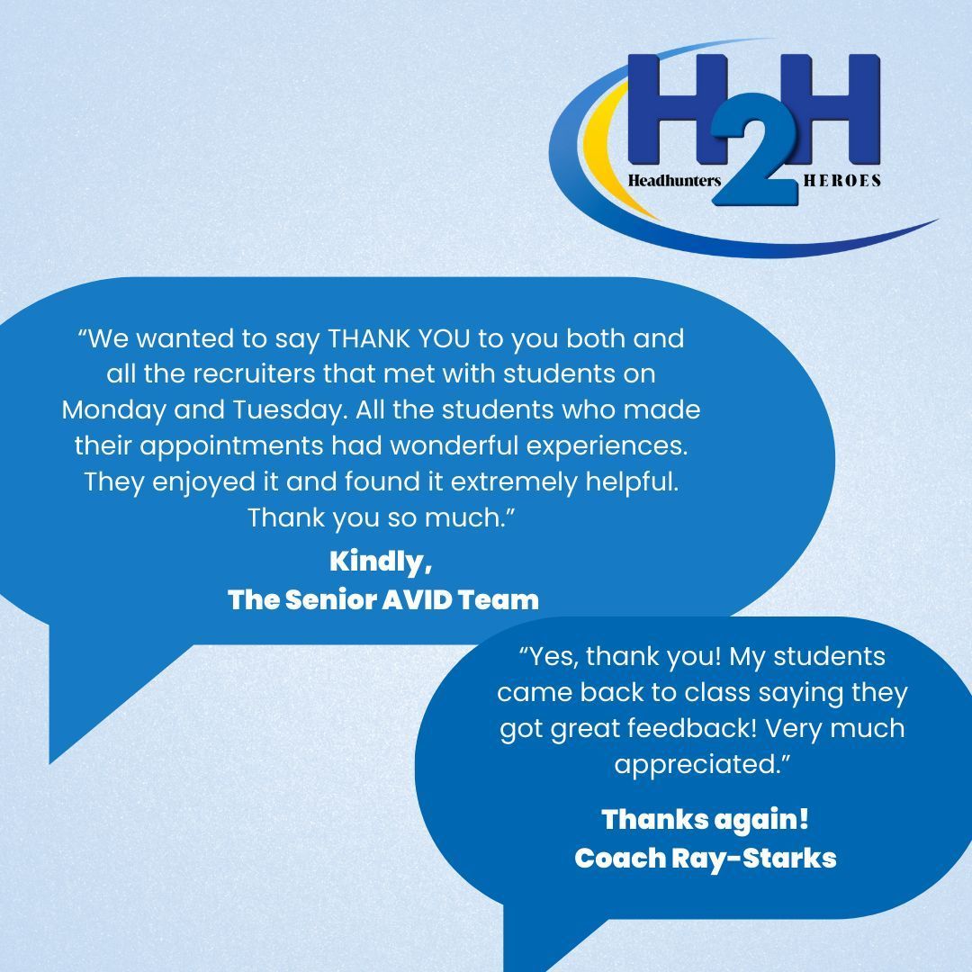 ThinkingAheadES's tweet image. With about half of our recruiters working remotely around the country (and the world), volunteering with a Nashville high school to conduct 1-1 resume coaching sessions was a great way to serve one cause together, from everywhere!

#HeadhuntersToHeroes #ResumeHelp #Recruiting