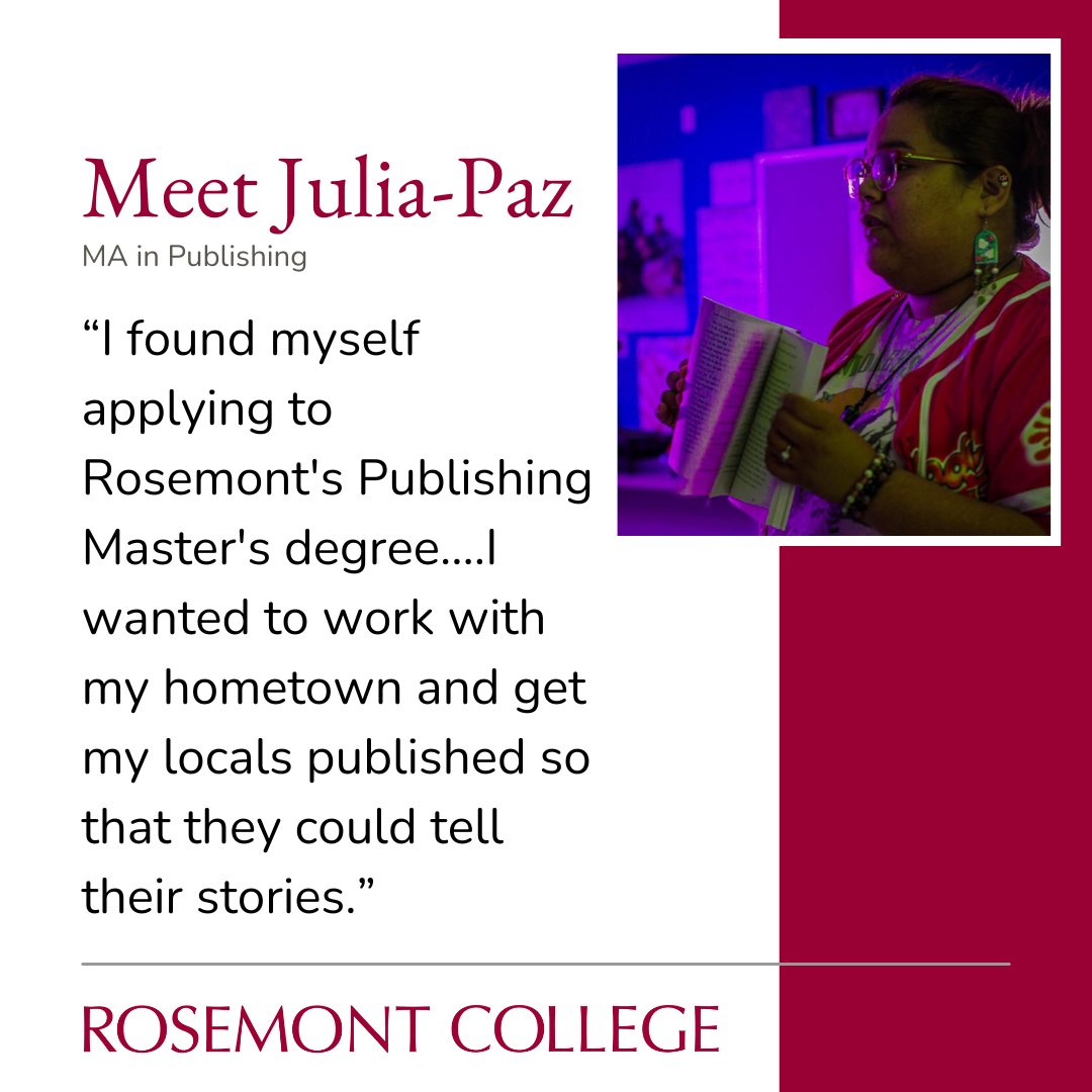 Meet Julia-Paz!

'This journey has been amazing, and since I've been working on my degree, I've helped published an anthology called Had I Known Before, and I've been published in 3 anthologies myself; fueling me to keep working on my goals as a future literary agent!'