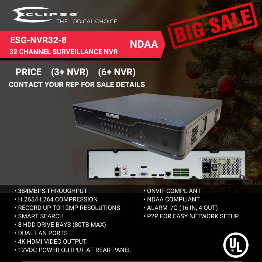 eclipsecctv's tweet image. 🎉📹 December Savings Extravaganza! 📹🎉 Unleash the Power of Security with our IP Cameras &amp;amp; NVRs! 🚨 Don&apos;t miss out on our BIGGEST sale of the year! 👉 Visit eclipsecctv.com or stop by our store today! 🔗 #eclipsecctv #DecemberSale #SecuritySavings #IPCameras #NVRs 🔐📸
