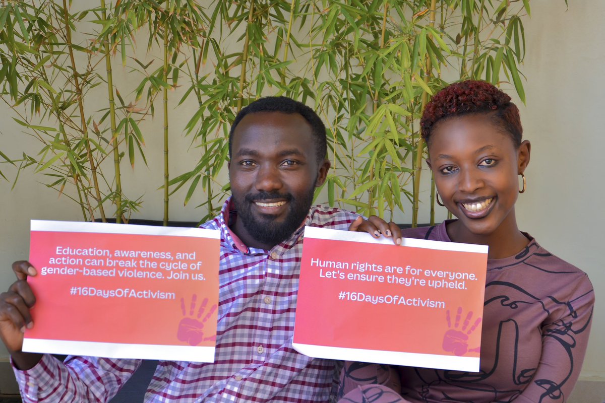 #NoExcuse ,Education, awareness, and action can break the cycle of gender-based violence.Join us

#16DaysOfActivismAgainstGBV.