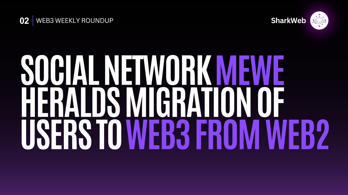 Social Network MeWe Heralds Migration of Users to Web3 From Web2