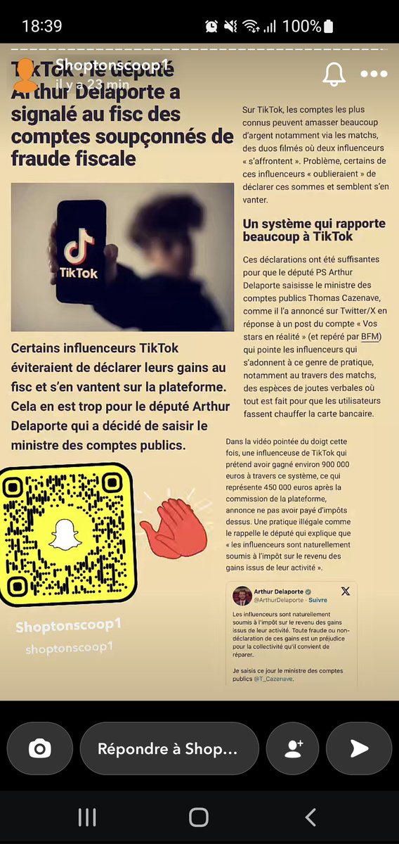 tokyo59rx's tweet photo. enfiiiiiinnnn merciiiii 👏👏👏#poupettekenza #influvoleur #tiktok @booba @ArthurDelaporte https://t.co/nbQlTaIwq5