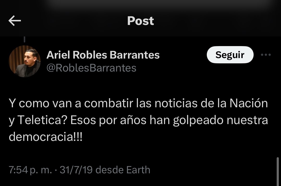 Giotravierso's tweet image. Hola @RoblesBarrantes, se le perdió esto. Algún problema tuvo su X y se borró el tuit. Pero por aquello, ahí lo tiene para que lo guarde.