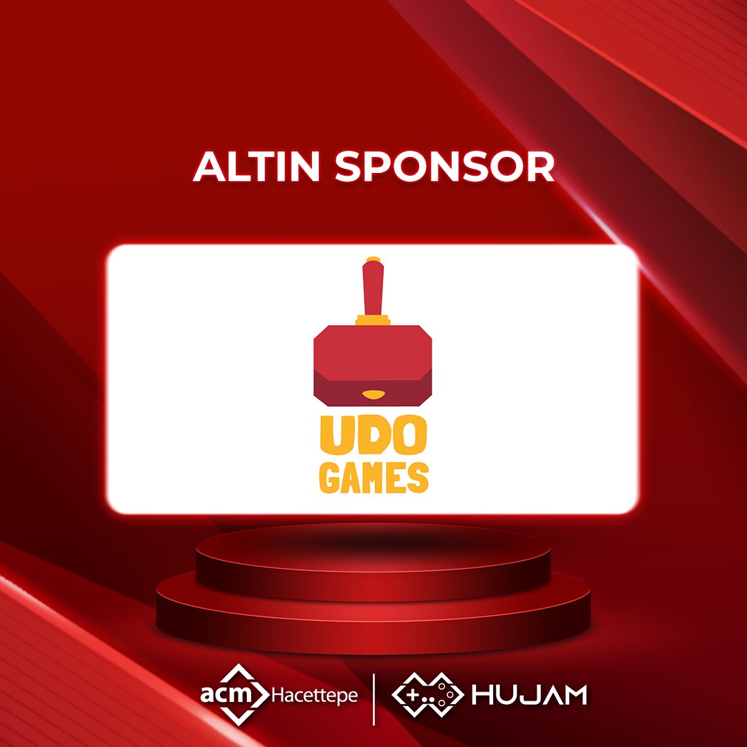 acmhacettepe's tweet photo. HUJAM Altın Sponsoru Udo Games! 🤍🎮

Desteklerinden ve katkılarından ötürü çok teşekkür ederiz! 

#acmhacettepe #hujam #gamejam #hacettepeüniversitesi https://t.co/x4AwHHmmHL
