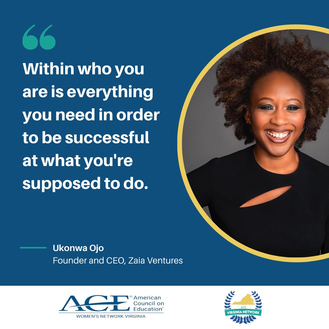 "Within who you are is everything you need in order to be successful at what you're supposed to do."

- Ukonwa Ojo, Founder and CEO, Zaia Ventures
#MondayMotivation #WomenWhoLead #TVN